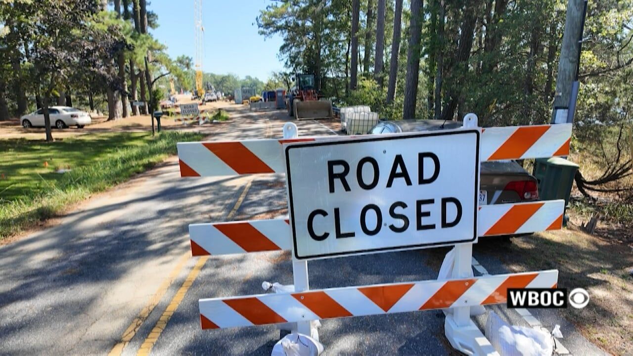 Drivers forgo detour for Shields Bridge construction in Accomack County